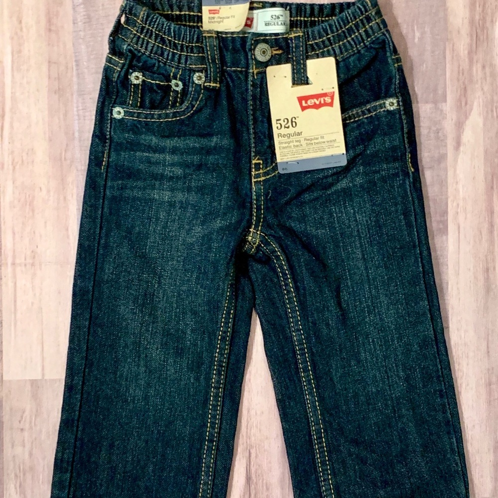 Levi’s 526 Midnight Blue Denim Jeans NWT